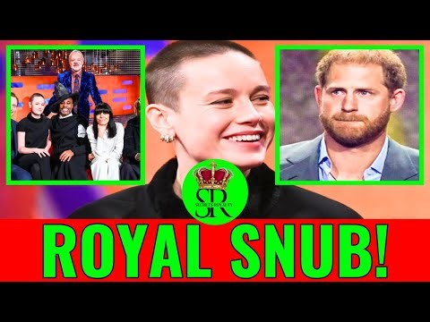 Brie Larson SNUBS Harry on Graham Norton, Sparks Fury by Refusing His Royal Title