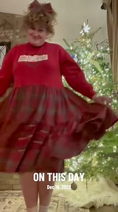 DIY ugly Christmas sweater dress 🥰🎄 #upcycledfashion #dopaminedressing #allbodiesaregoodbodies #christmasoutfit #isewmyownclothes #morigirl | For the Mori Girls