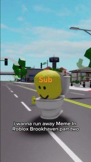 i wanna run away Meme In Roblox Brookhaven