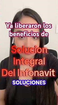 Solución integral del Infonavit