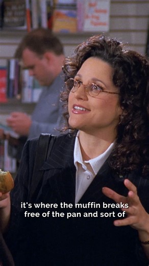 Are you tops or stumps? #NationalMuffinDay Stream the complete series on Netflix. | Seinfeld