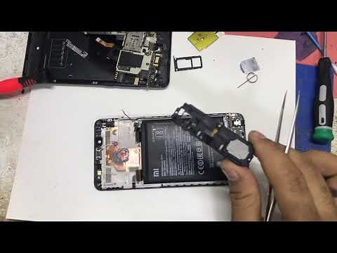 Uncover Xiaomi Redmi Note 5/Note 5 Pro ME17S change battery change charging pin uncover device