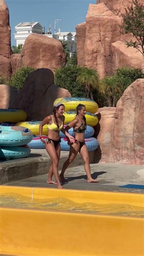 ☀️Water Park Water Slide Wonderful Summer Holiday Hot Day 04🏝 #waterpark #waterslide