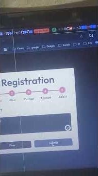Multistep form Reactjs #reactjs #html #viral #webdevelopment #computer #computerscience #innovation