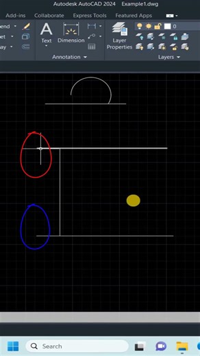 كيفية عمل امتداد للعناصر في الاوتوكاد | كيفية قص الزوائد |شرح أدوات التعديل | Trim| Extend