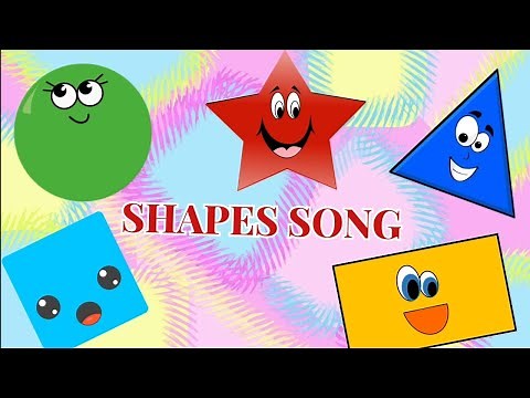 Triangle Rectangle Circle Oval Square|The Shapes Song| We are Shapes Rhymes| Triangle Rectangle Song