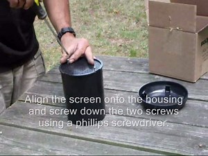 Polylok 6" Poly-Air™ Activated Carbon Vent Filter with 4" Reducer