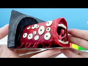 TRAIN EATER 🚇 NEW LEOVINCIBLE CREATURE and TREVOR HENDERSON! Monsters with Clay