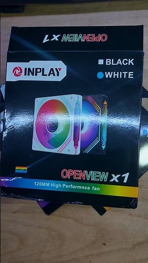 Inplay OpenView X1/X3 ARGB Case 🔥 Stylish 120MM Fan Gaming PC Build #Shorts