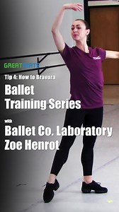Tip #4: How to Bravura 💕 Join us and Ballet Co.Laboratory's Zoé Emilie Henrot in the Greatmats 12-part mini ballet training sessions. @balletcolaboratory https://www.greatmats.com/ballet-video-training-series-ballet-co-laboratory.php 👀 Keep an eye out for more tips! Product: Reversible Rosco Marley Roll 24 LF https://www.greatmats.com/flooring/rosco-dance-ballet-floors-24ft.php | Greatmats.com