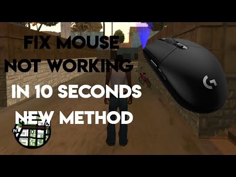 fix mouse not working GTA San Andreas windows 100% Working
