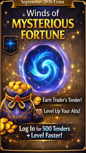 Winds of Mysterious Fortune – Earn 500 Trader’s Tender & Level Alts Fast #worldofwarcraft