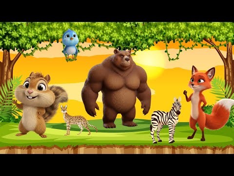 Animation: The Chipmunk and the Giant Nut Heist