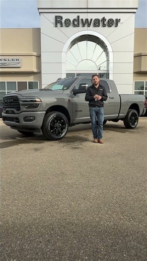 Ceramic Grey Heavy-Duty Power! 2027 RAM 3500 Mega Cab Walkaround with Jarod at Redwater Dodge