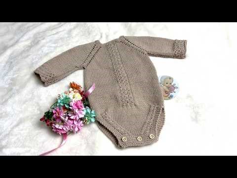 INTRODUCTION of our new MARÍA ROMPER for BABIES from 0 to 3 months