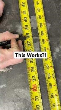 This Tape Measure Trick Feels Illegal 😳