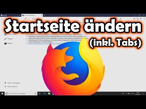 Change Mozilla Firefox homepage (including tabs)