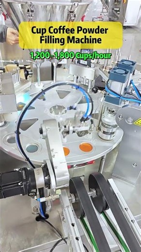 Cup Coffee Powder Filling Machine