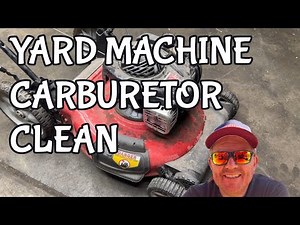 Yard Machines Lawn Mower Won't Start
