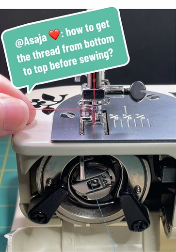 @Asaja ❤️ asked in a previous video : how to get the thread from bottom to top before sewing? For some reason I was unable to reply directly to the comment, so I hope you see this 🙏 and that it answers your question ☺️ #necchi #necchisewingmachine #threadingsewingmachine #sewingmachine #sewingmachinetips #vintagesewingmachine #vintagenecchi