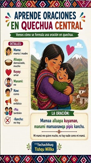 ORACIONES EN QUECHUA CENTRAL