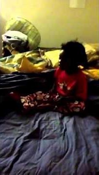 Child explaining pee pee