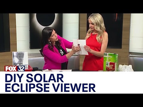 How to make your own solar eclipse viewer
