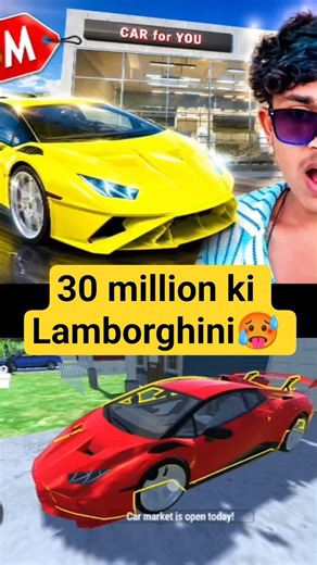 30 Million Ki Lamborghini Le Li 🥵🔥 | Car Trader Game #carforsale #anshubisht