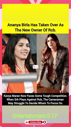 Ananya Birla Takes Over RCB – Kavya Maran Gets Tough Competition! 🔥 #sundeepkochar #rcbfans