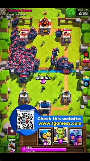 1GAMESY on Instagram: "Download Clash Royale Mod 2025 for Android & iOS! #ClashRoyale #USGamers #MobileGamingUSA #iOSGamesUSA #AndroidGamesUSA #ClashRoyaleTipsUSA #ClashRoyaleStrategy #ClashRoyaleMod #GamingCommunityUSA #GamerLifeUSA #MobileGaming"