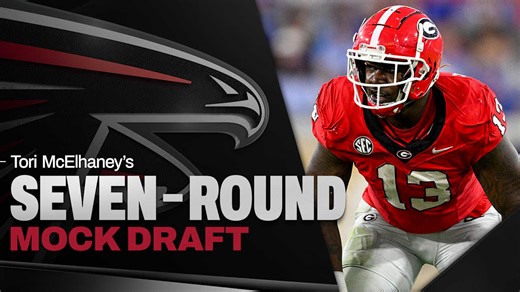 Tori McElhaney's seven-round mock draft: Flurry of Falcons trades add defensive power