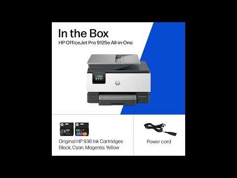 OfficeJet Pro 9125e Review: Print, Scan, Copy, Fax – Everything You Need in One Printer