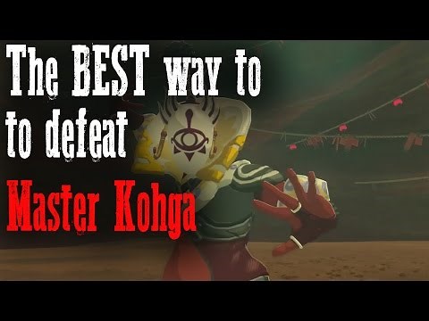 The BEST way to defeat Master Kohga - Zelda Breath of the Wild