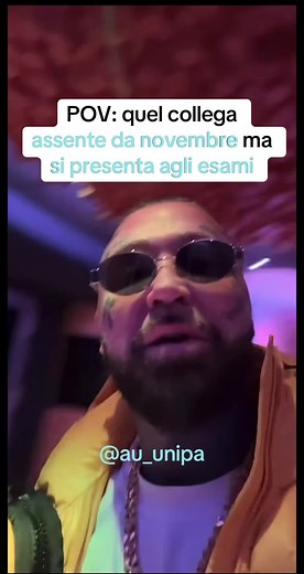 Non puoi non taggarlo nei commenti…! Ce n’è almeno uno in ogni corso🤣 #colleghi #esami #università #unipa #azioneuniversitaria