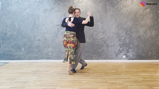 Learn how to Milonga with this easy, rotating step perfect for the Milonga rhythm. This playful and fun step is a great way to get started with Milonga dancing! | Tango Space