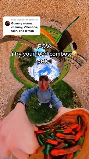 Trying Out Chamoy and Valentina Food Combos | Fun POV Video