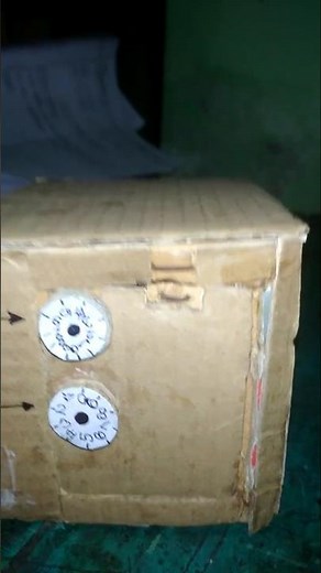 how to make a mini cardboard locker..