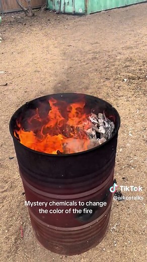 Mystery Chemicals That Change Fire Color