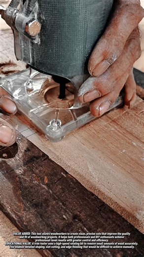 Precision Woodworking with a Compact Trim Router! #shorts