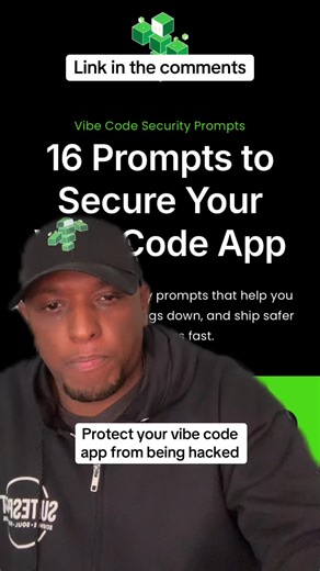 How to protect your vibe code app from being hacked and enhance security. #vibecode #softwareengineer #vibecoder #aibeginners #aibuilder