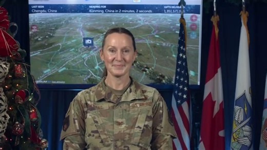 2023 NORAD Tracks Santa - Col Mathias (CBS)