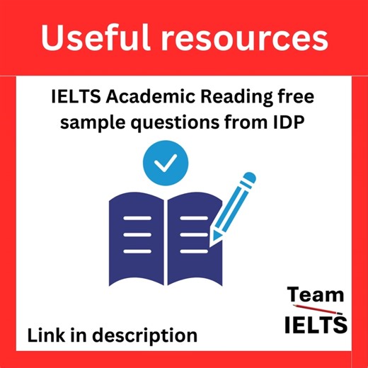Team IELTS on Instagram: "Practise with free IELTS Academic Reading sample questions from IDP and see what to expect on test day. https://ielts.idp.com/prepare/article-academic-reading-free-practice-questions"