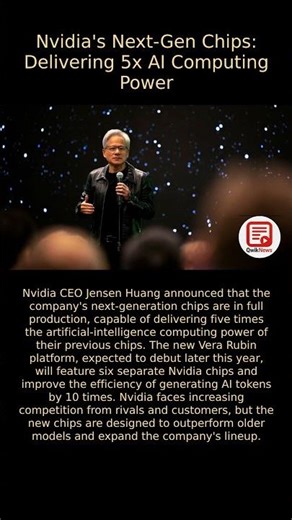 Nvidia's Next-Gen Chips: A Giant Leap in AI Computing Power