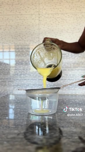 Homemade Pineapple Juice Recipe | Easy Blender Method