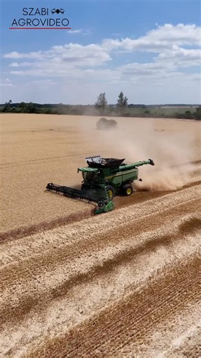 Búza Aratás 2026 | Wheat Harvest | John Deere S7 900
