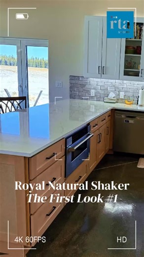 The RTA Store on Instagram: "The First Look 👀 Meet the cabinet styles we’re predicting will be everywhere in 2026. The Royal Natural Shaker cabinets are a remarkable choice for transforming your kitchen space. These exquisitely designed cabinets feature a naturally beautiful finish that radiates warmth and charm. The classic Shaker-style aesthetic, known for its clean lines and timeless simplicity, adds an enduring sense of style to any home. A cost-effective choice with a gorgeous light wood f