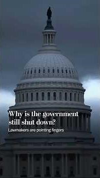 Why is the government still shut down?