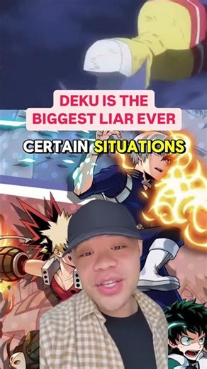 DEKU IS A LIAR, EVERYONE HAS A QUIRK According to this fan theory, Izuku Midoriya didn’t only lie