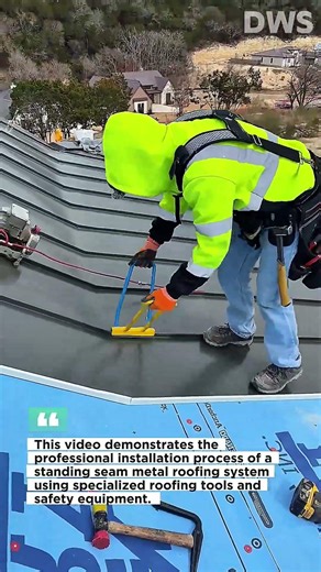 Metal Roof Installation Process | Professional Standing Seam Roofing Work