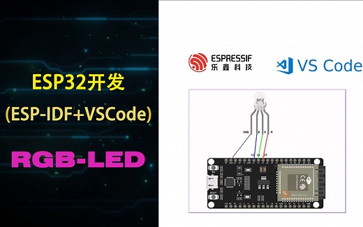 03-ESP32开发-ESP-IDF VSCode-RGB-LED灯